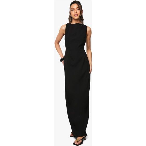 Robe Longue À Col Ouvert - 38 - boohoo - Modalova