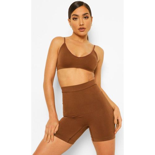 Short Sculptant Taille Haute - S - boohoo - Modalova