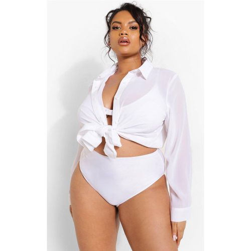 Grande Taille - Chemise De Plage - 46 - boohoo - Modalova