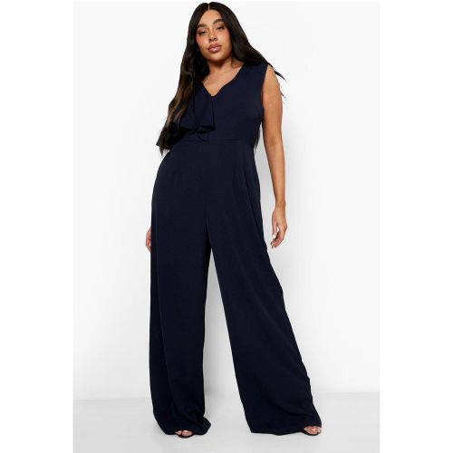Grande Taille - Combinaison Asymétrique Large - 44 - boohoo - Modalova