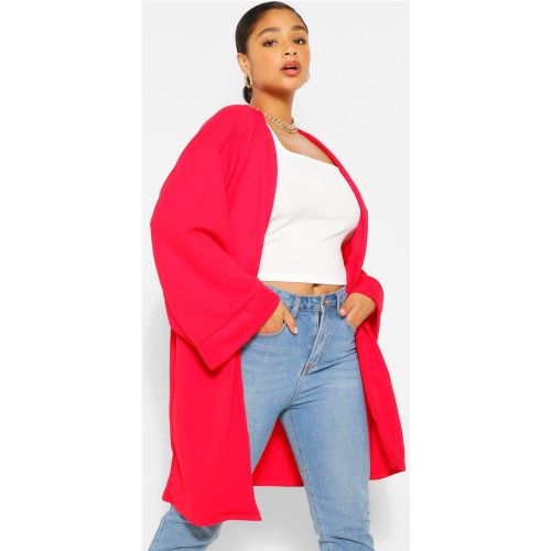 Grande Taille - Manteau Ample À Manches Kimono - 44 - boohoo - Modalova