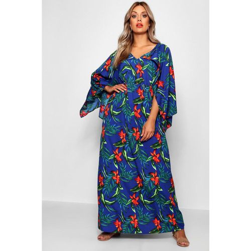 Grande Taille - Robe Longue À Manches Kimono - 50 - boohoo - Modalova