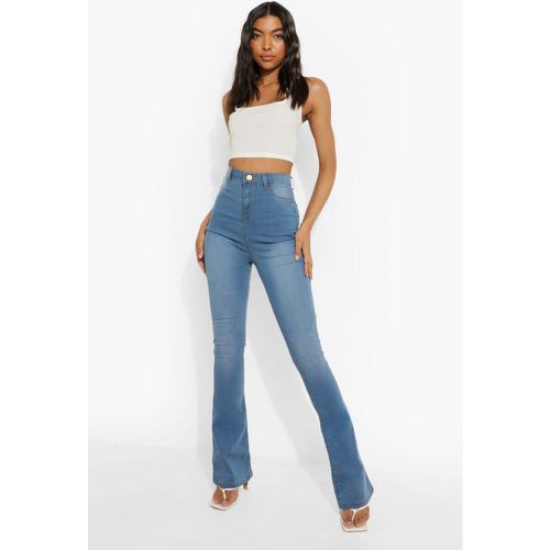 Tall" - Jegging Flare Taille Haute Basique - 38 - boohoo - Modalova