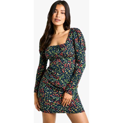 Tall" - Robe Fleurie Courte - 34 - boohoo - Modalova
