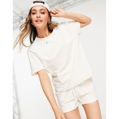 T-shirt confort oversize (pièce d’ensemble) - Blanc cassé - Chelsea Peers - Modalova