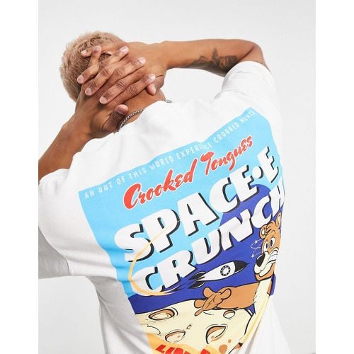 T-shirt à imprimé Space Crunch - Crooked Tongues - Modalova