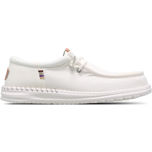 Wally Washed Canvas Chaussures - Blanc - Taille: 41 - Toile - Foot Locker - HEYDUDE - Modalova