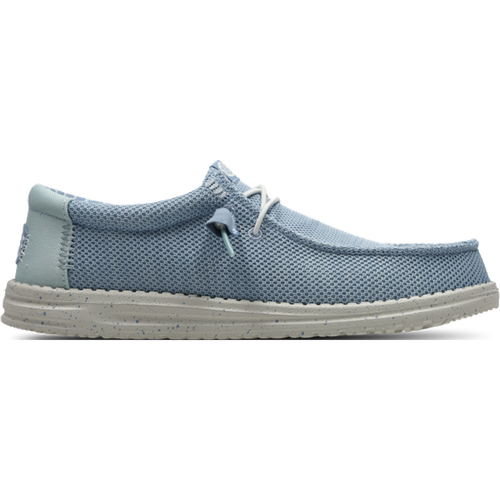 Wally Stretch Sox - Baskets, Bleu - Pointure 41 - Toile - HEYDUDE - Modalova