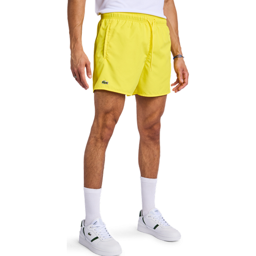 Diamond Weave Shorts - Jaune - Taille: S - Poly Woven - Foot Locker - Lacoste - Modalova