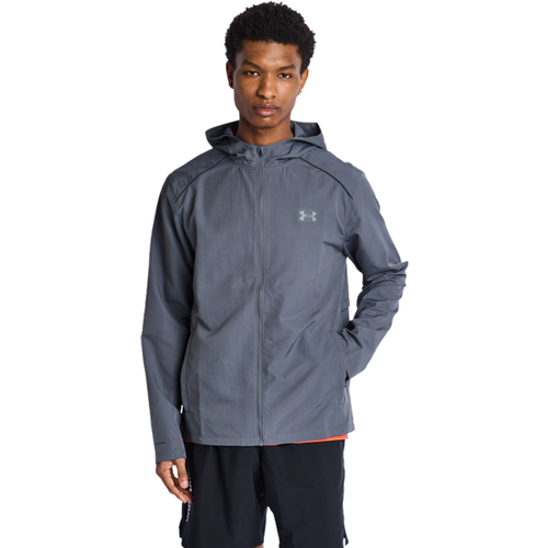 Launch Vestes Zippees - Gris - Taille: XS - Poly Woven - Foot Locker - Under Armour - Modalova