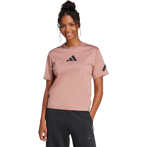 Z.n.e. T-Shirts - Marron - Taille: 34 - Jersey de coton - Foot Locker - Adidas - Modalova