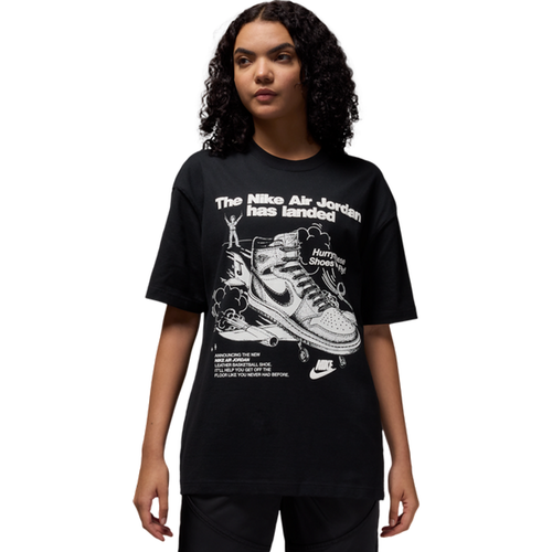 Oversized Graphic T-Shirts - Noir - Taille: XS - Jersey de coton - Foot Locker - Jordan - Modalova