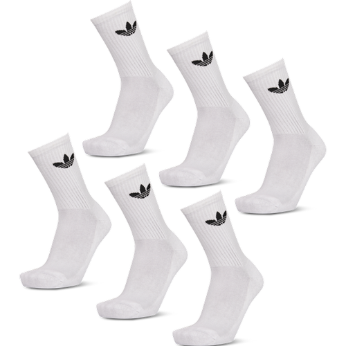 Crew 6 Pack Unisexe - Chaussettes, Blanc - Taille 37-39 - Adidas - Modalova