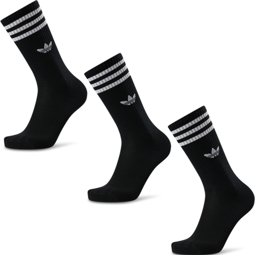 Solid Crew 3 Pack Unisexe - Chaussettes, Noir - Taille 37-39 - Adidas - Modalova