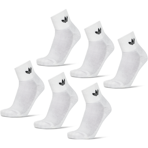 Ankle 6 Pack Unisexe Chaussettes - Blanc - Taille: 34-36 - Coton - Foot Locker - Adidas - Modalova