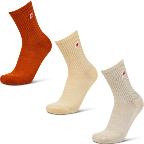 Crew 3 Pack Unisexe Chaussettes - Taille: 35-38 - Coton - Foot Locker - New Balance - Modalova