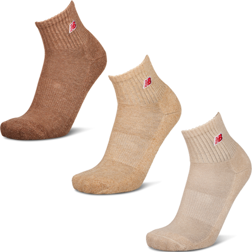 Quarter 3 Pack Unisexe Chaussettes - Taille: 35-38 - Foot Locker - New Balance - Modalova