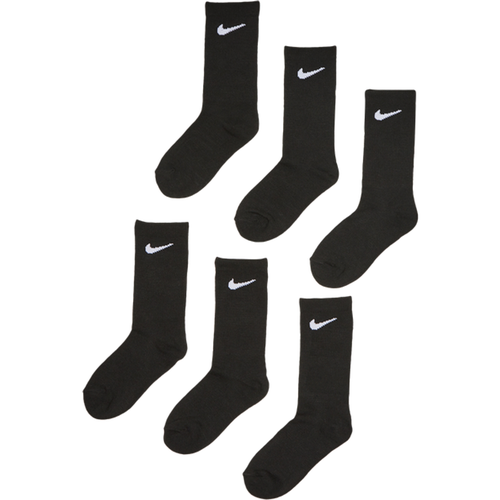 Kids Crew 6 Pack Unisexe - Chaussettes, Noir - Taille 27 - 35 - Coton - Nike - Modalova