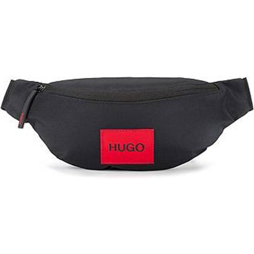 Sac ceinture en nylon recyclé avec étiquette logo rouge - HUGO - Modalova