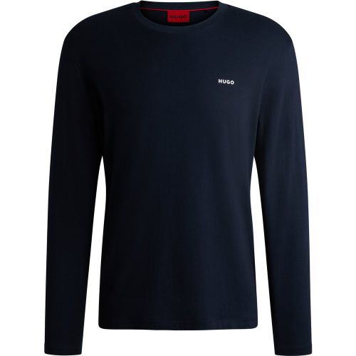 T-shirt en jersey de coton avec logo imprimé - HUGO - Modalova