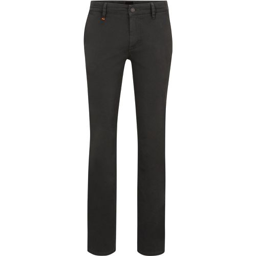 Pantalon Slim Fit en coton stretch satiné - Boss - Modalova