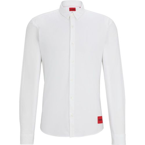 Chemise Extra Slim en coton stretch peau de pêche - HUGO - Modalova