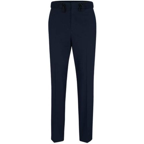 Pantalon Extra Slim Fit en coton stretch avec taille à cordon de serrage - HUGO - Modalova