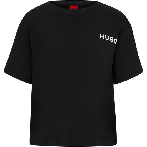 T-shirt de pyjama Relaxed avec logo imprimé - HUGO - Modalova