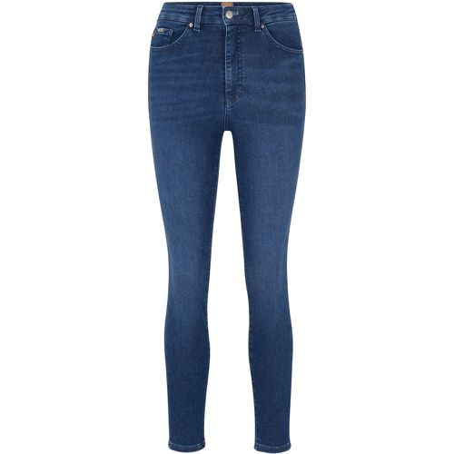 Jean taille haute en denim power-stretch - Boss - Modalova