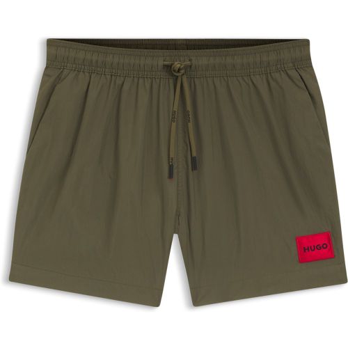 Shorts de bain avec étiquette logo - HUGO - Modalova