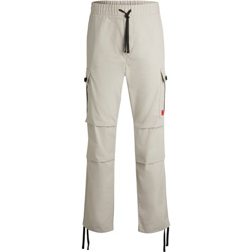 Pantalon cargo Regular Fit en coton ripstop - HUGO - Modalova