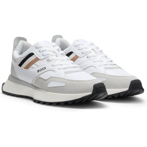 Baskets style chaussures de course avec semelle extérieure en gomme EVA - Boss - Modalova