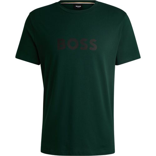 T-shirt Regular en jersey de coton avec protection anti-UV SPF 50+ - Boss - Modalova