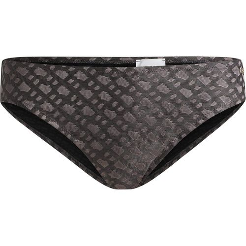 Bas de bikini à monogrammes jacquard et logo en métal - Boss - Modalova