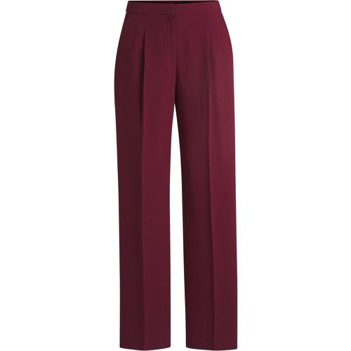 Pantalon Regular en tissu mat - Boss - Modalova