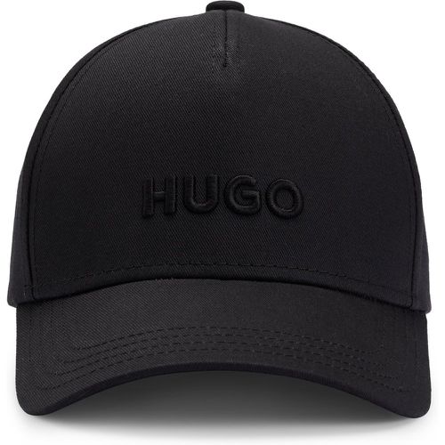 Casquette en twill de coton avec logo brodé - HUGO - Modalova