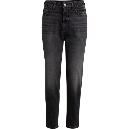 Jean mom gris foncé en denim stretch confortable - HUGO - Modalova