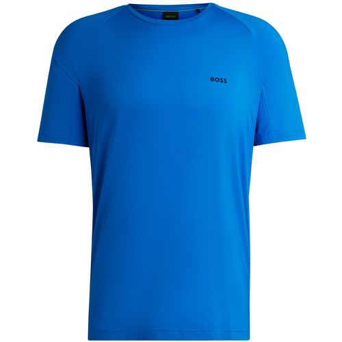 T-shirt en matières stretch performantes - Boss - Modalova