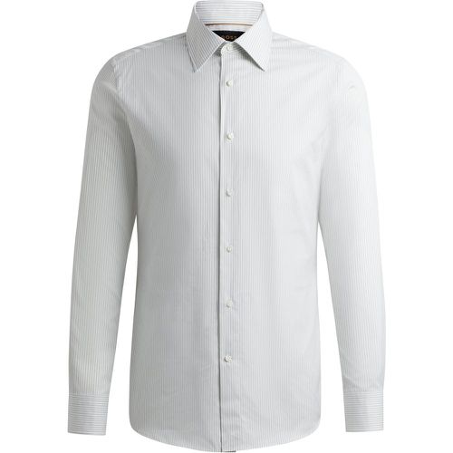 Chemise Slim en coton à rayures - Boss - Modalova