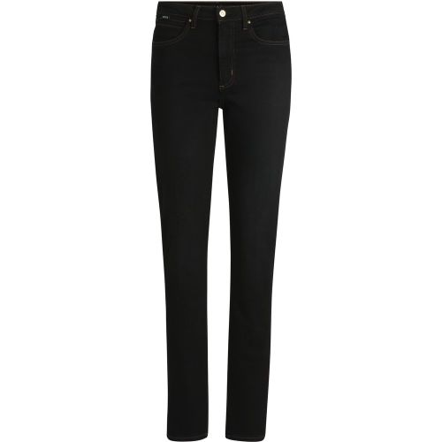 Jean Slim en denim stretch noir - Boss - Modalova