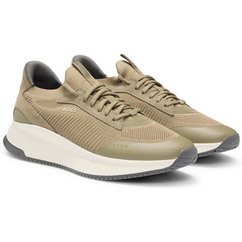 Baskets TTNM EVO avec tige en maille - Boss - Modalova