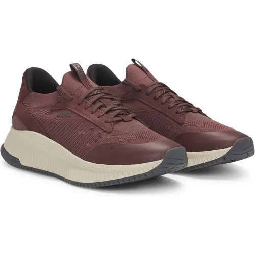 Baskets TTNM EVO avec tige en maille - Boss - Modalova