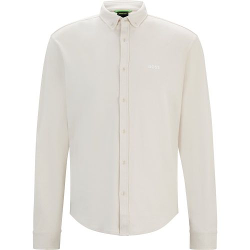 Chemise Regular en maille de coton infroissable - Boss - Modalova