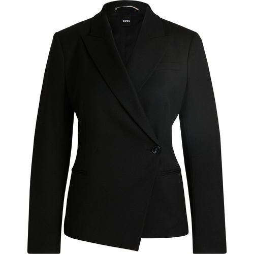 Veste Slim en twill de laine mélangée - Boss - Modalova