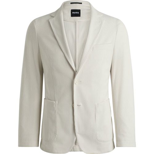 Veste Slim en velours côtelé performant - Boss - Modalova