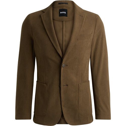 Veste Slim en velours côtelé performant - Boss - Modalova