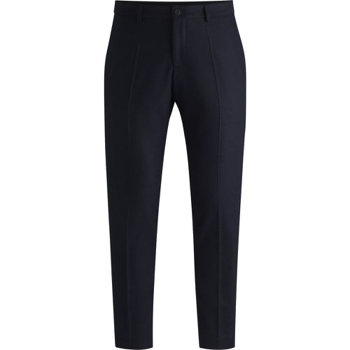 Pantalon Slim en flanelle stretch - Boss - Modalova