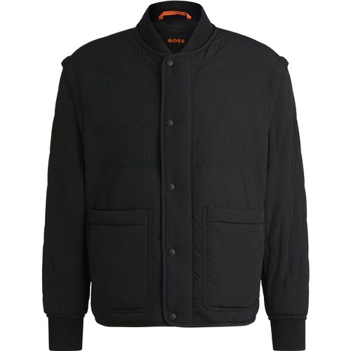 Veste déperlante en tissu à la texture froissée - Boss - Modalova