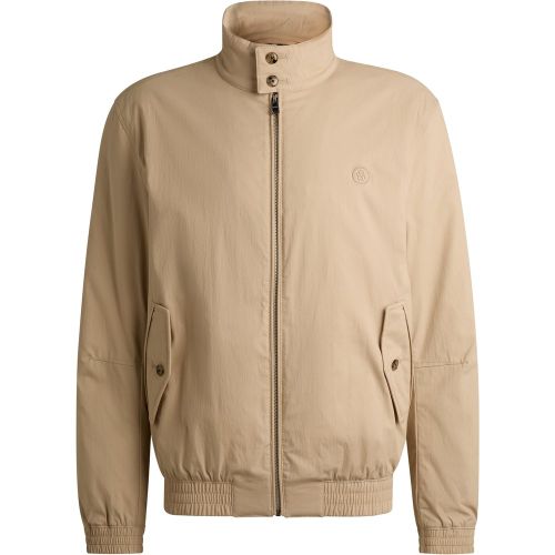 Veste en coton mélangé avec monogramme Double B - Boss - Modalova