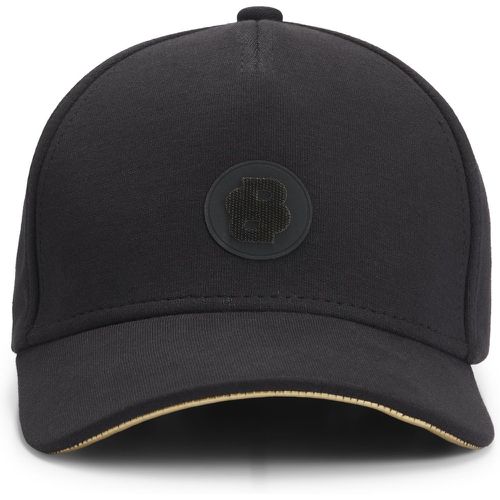 Casquette en coton mélangé avec patch double B - Boss - Modalova